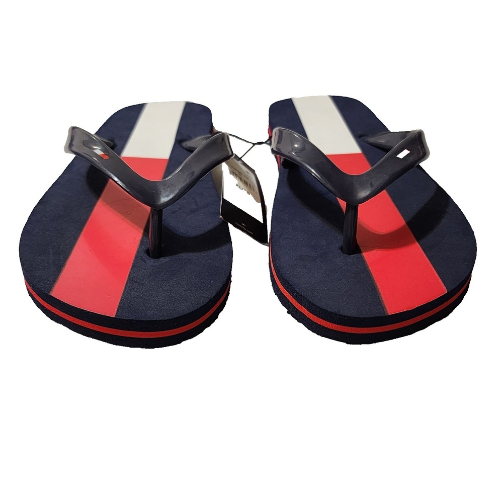 Tommy Hilfiger Boys Flip Flop Flag Sandals Size XL